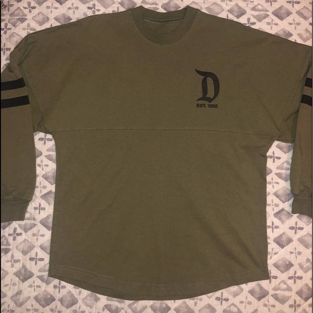 Army Green Disneyland Spirit Jersey